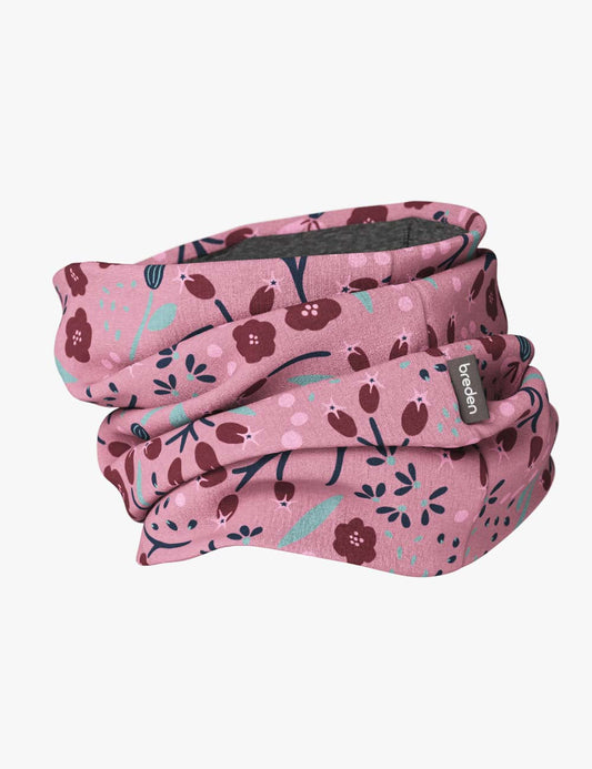 Breden – Kinder-Merino-Schlauchschal | MOKKA - Autumn Flowers