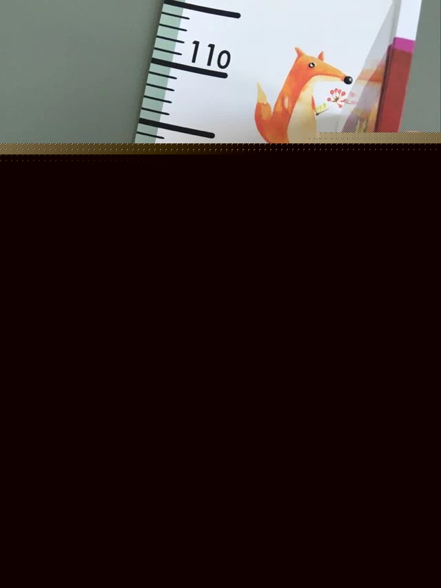 Paper Growth Chart For Kids - Fun Animals