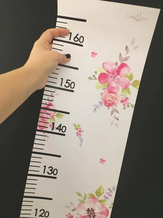 Paper Growth Chart For Kids - Princess
