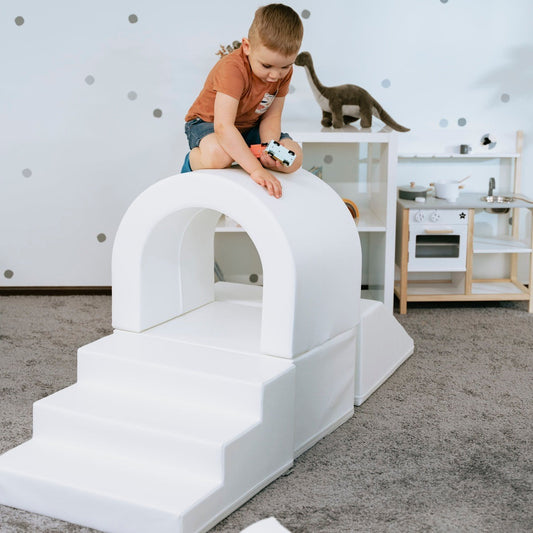 Soft Play Set Tunnel - White