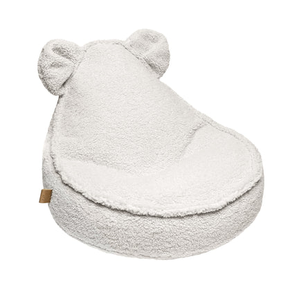 MeowBaby - Sitzsack Teddybär Plüsch | Beige