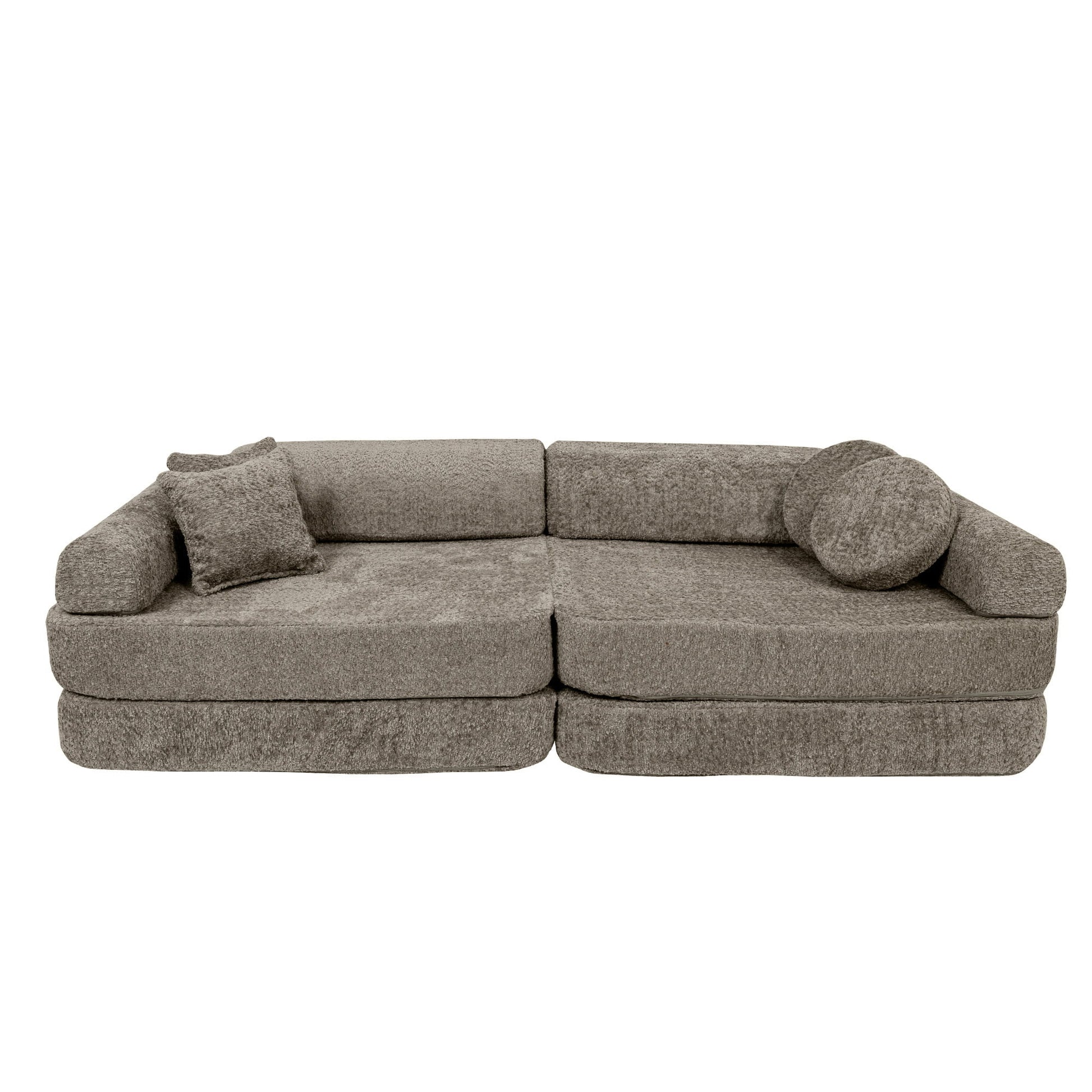 Modular Sofa for Kids - Premium Boucle, Tan Beige