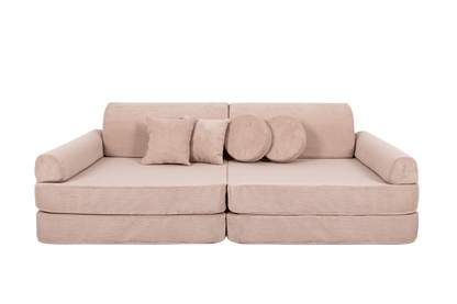 Modular Sofa for Kids - Slimcord Corduroy Pink