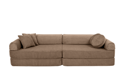 Modular Sofa for Kids - Slimcord Corduroy Brown