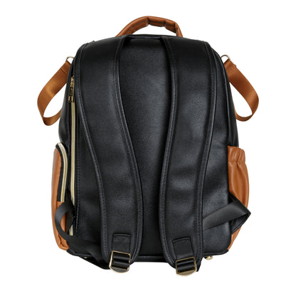 Ally Scandic - Wickelrucksack | Black Coffee - Panda Pals