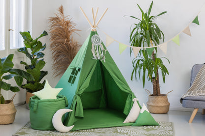 Teepee Tent Set - Green