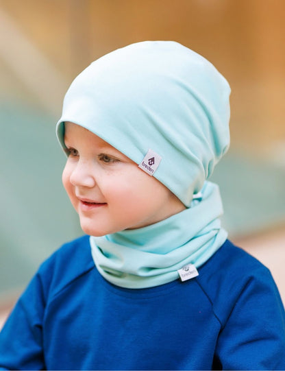 Breden – 100% Baumwoll-Beanie mit Umschlag | DARGO