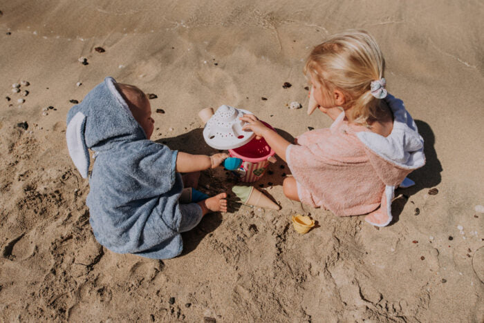 Rätt - Kurzarm Poncho für Kinder | "Hase"