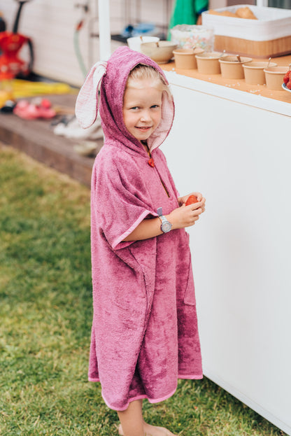 Rätt - Kurzarm Poncho für Kinder | "Hase"