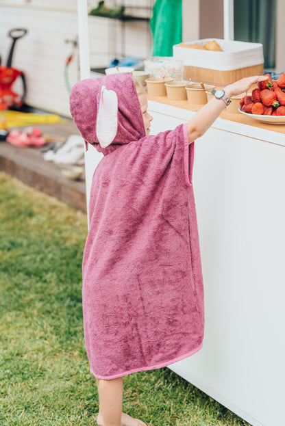 Rätt - Kurzarm Poncho für Kinder | "Hase"