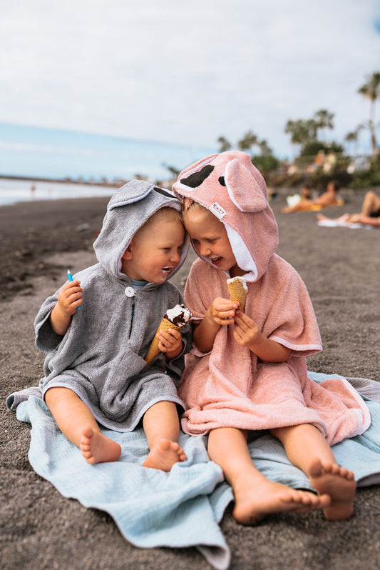 Rätt - Kurzarm Poncho für Kleinkinder | "Koala"