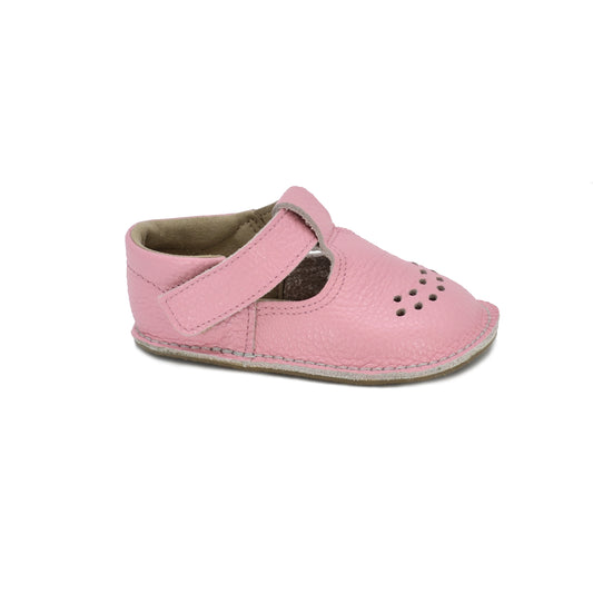 Omaking - Leder Kinderschuh "Lusti" | Pink