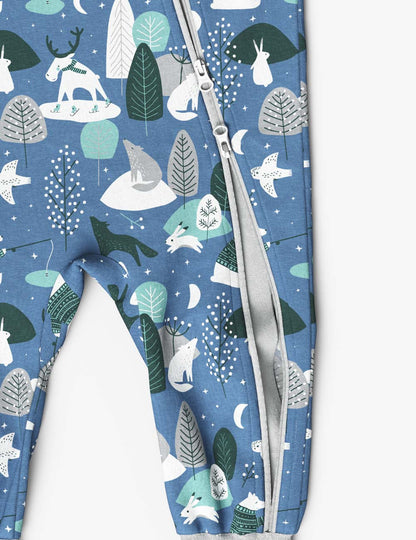 Breden – Baby-Schlafoverall | FREDA – Winter Animals