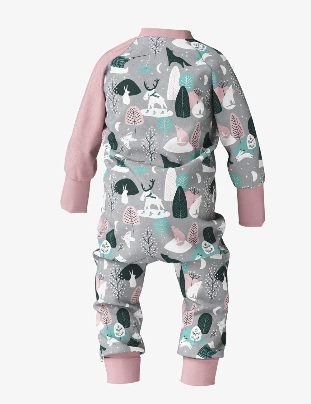 Breden – Baby-Schlafoverall | FREDA – Winter Animals