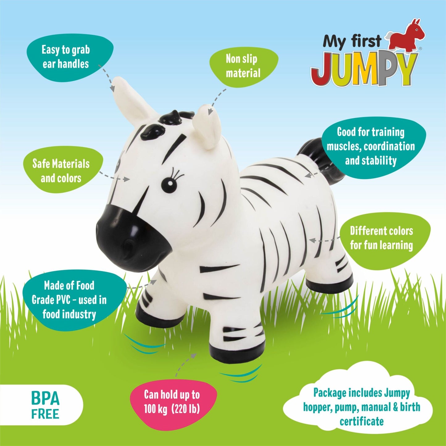 My First JUMPY – Zebra