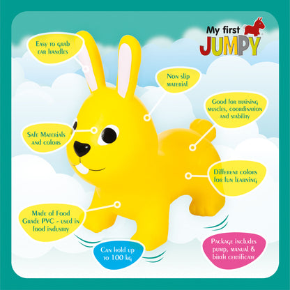 My First JUMPY – Yellow Bunny