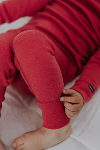 Kids 100% Merino Wool Pants LUDDE