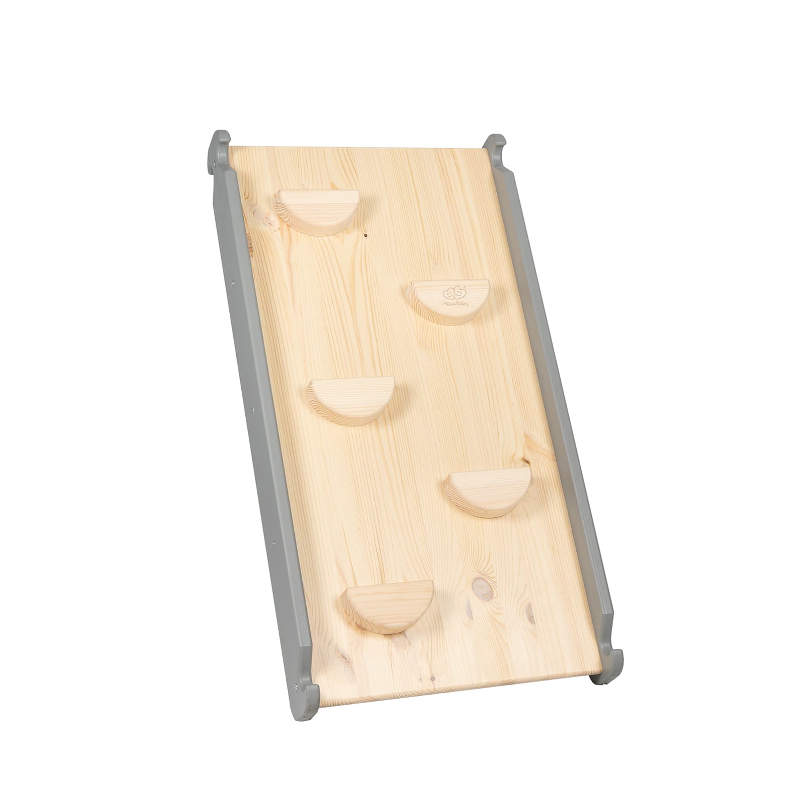 Ladder with a Slide-Climbing Wall - Grey