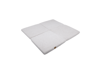 Play Mat for Kids - Square Bearly White