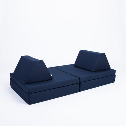 Monboxy - Aktivitäts Spielsofa | Navy Blau