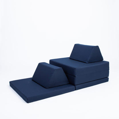 Monboxy - Aktivitäts Spielsofa | Navy Blau