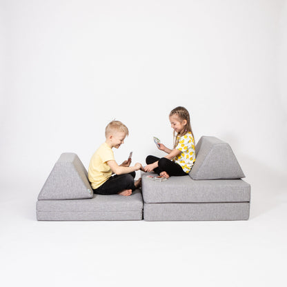 Monboxy - Aktivitäts Spielsofa | Grau