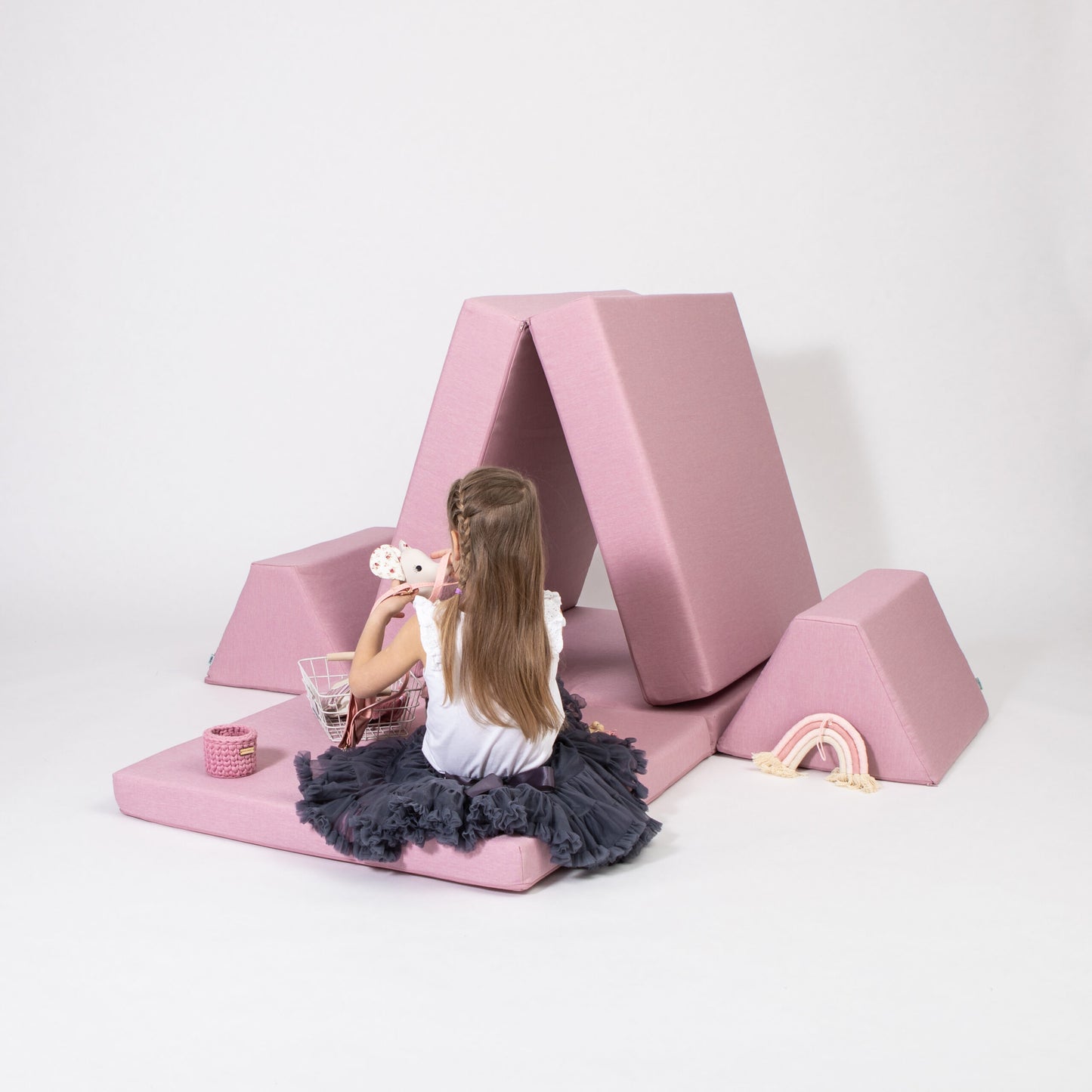 Monboxy - Aktivitäts Spielsofa | Rosa