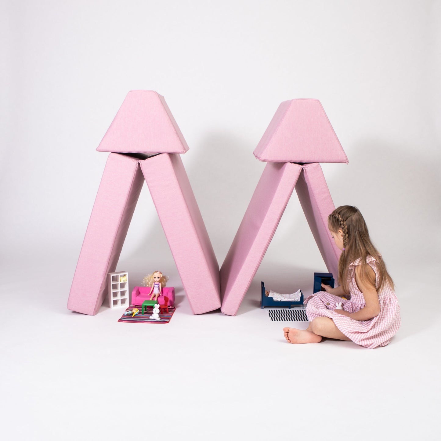 Monboxy - Aktivitäts Spielsofa | Rosa