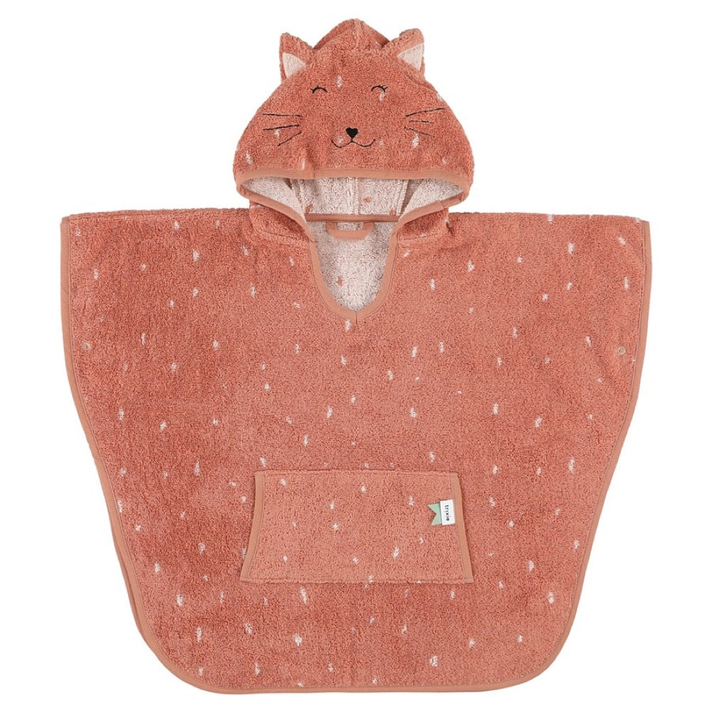 Trixie Baby - Kinder Badeponcho | Katze