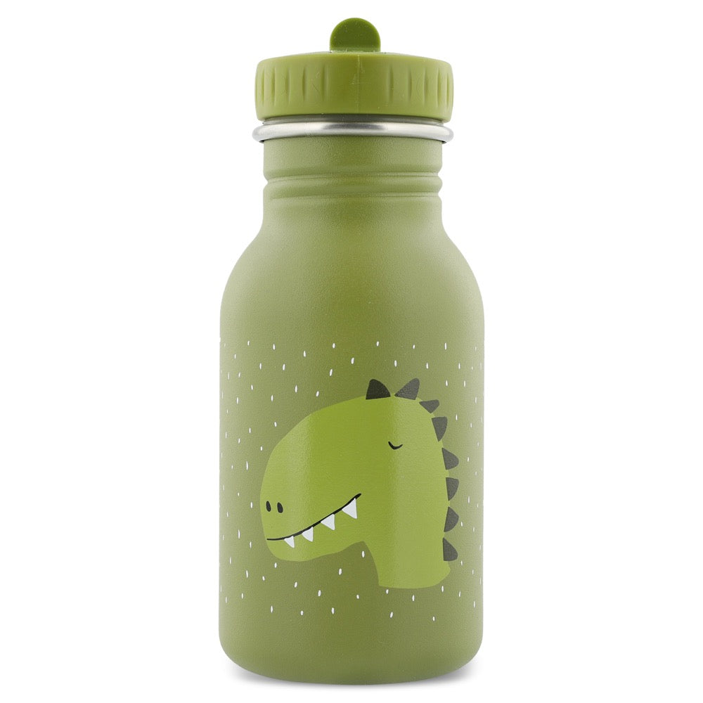 Trixie Baby - Edelstahl Flasche 350 ml | Dino - Panda Pals