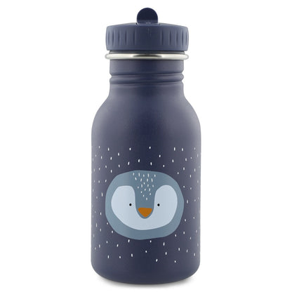 Trixie Baby - Edelstahl Flasche 350 ml | Pinguin - Panda Pals