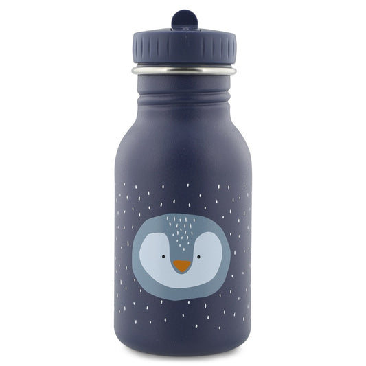 Trixie Baby - Edelstahl Flasche 350 ml | Pinguin - Panda Pals