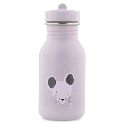 Trixie Baby - Edelstahl Flasche 350 ml | Maus - Panda Pals