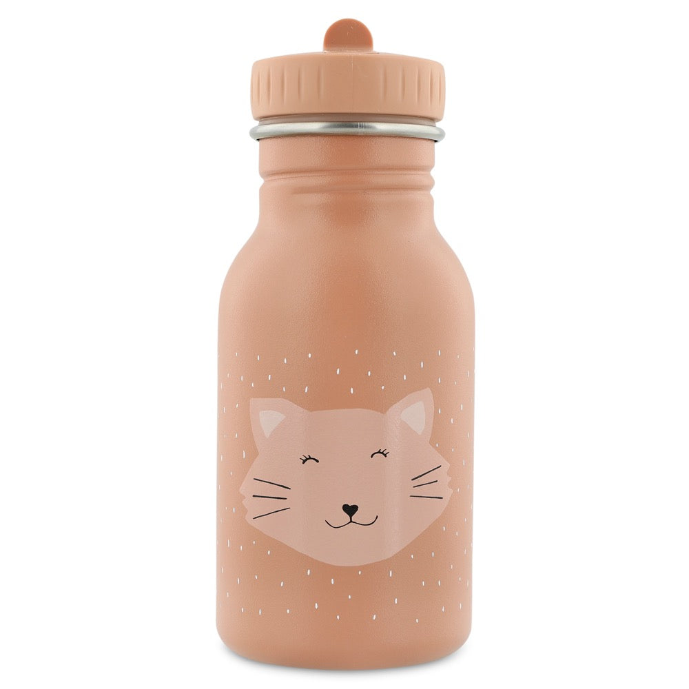 Trixie Baby - Edelstahl Flasche 350 ml | Katze - Panda Pals