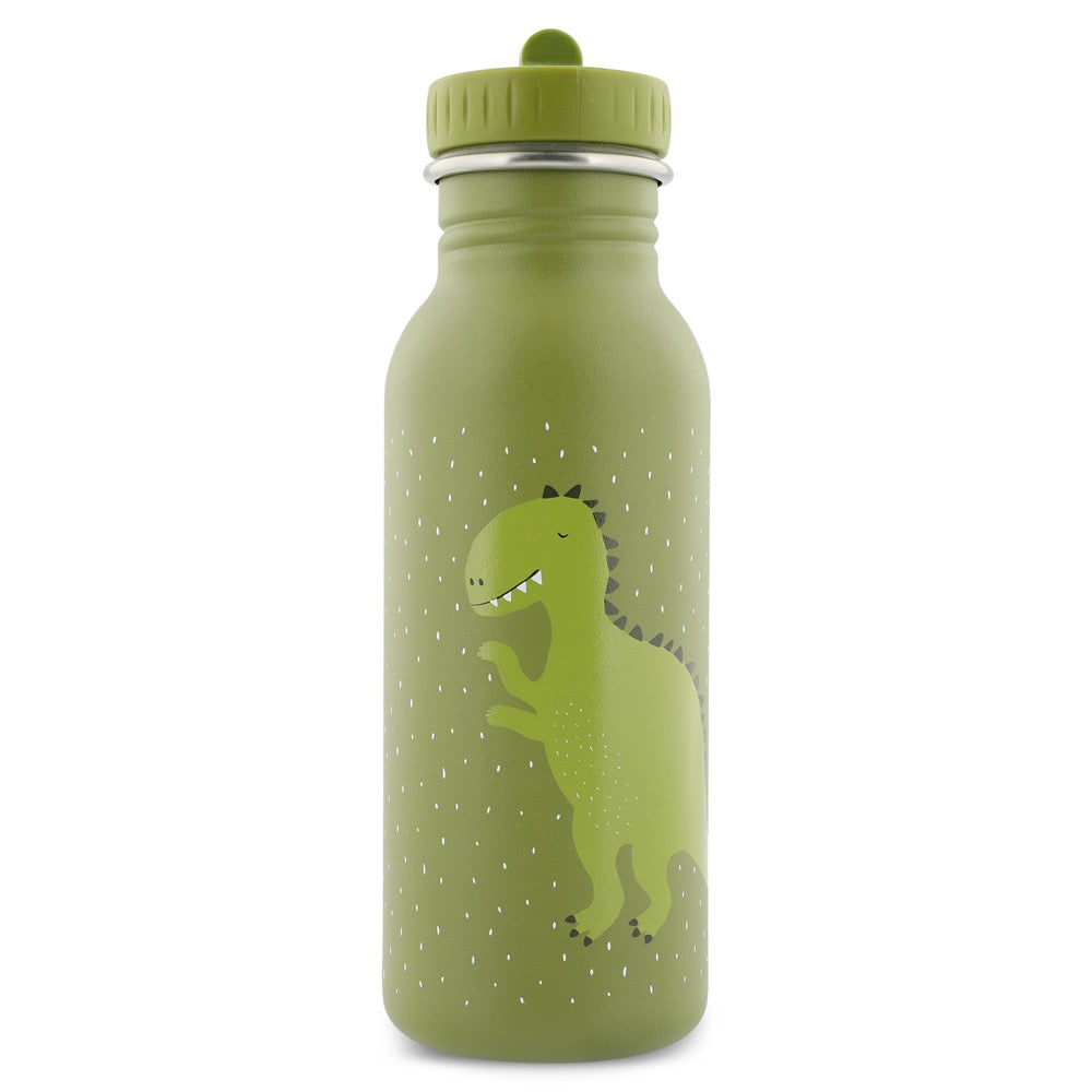 Trixie Baby - Edelstahl Flasche 500 ml | Dino - Panda Pals