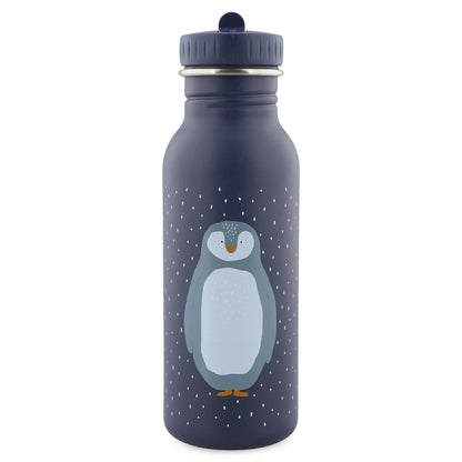 Trixie Baby - Edelstahl Flasche 500 ml | Pinguin - Panda Pals