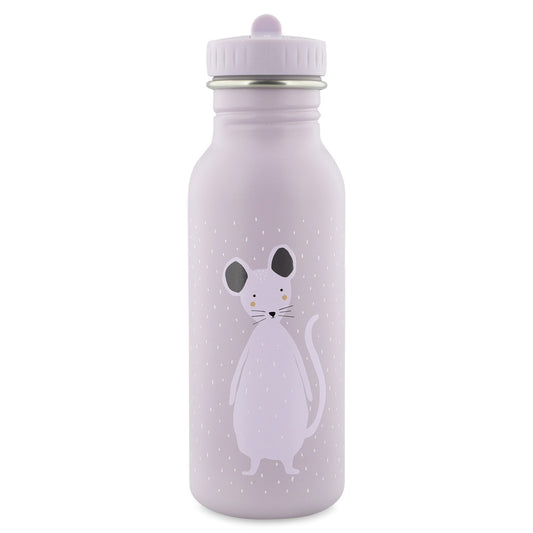 Trixie Baby - Edelstahl Flasche 500 ml | Maus - Panda Pals