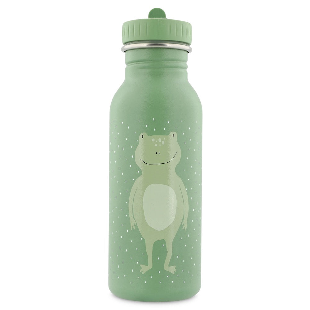 Trixie Baby - Edelstahl Flasche 500 ml | Frosch - Panda Pals