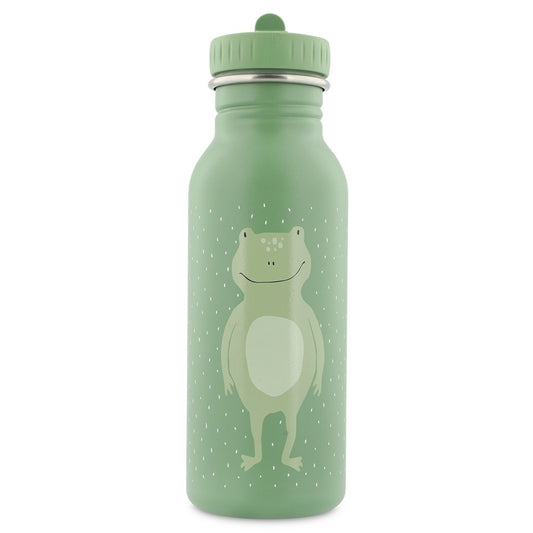 Trixie Baby - Edelstahl Flasche 500 ml | Frosch - Panda Pals