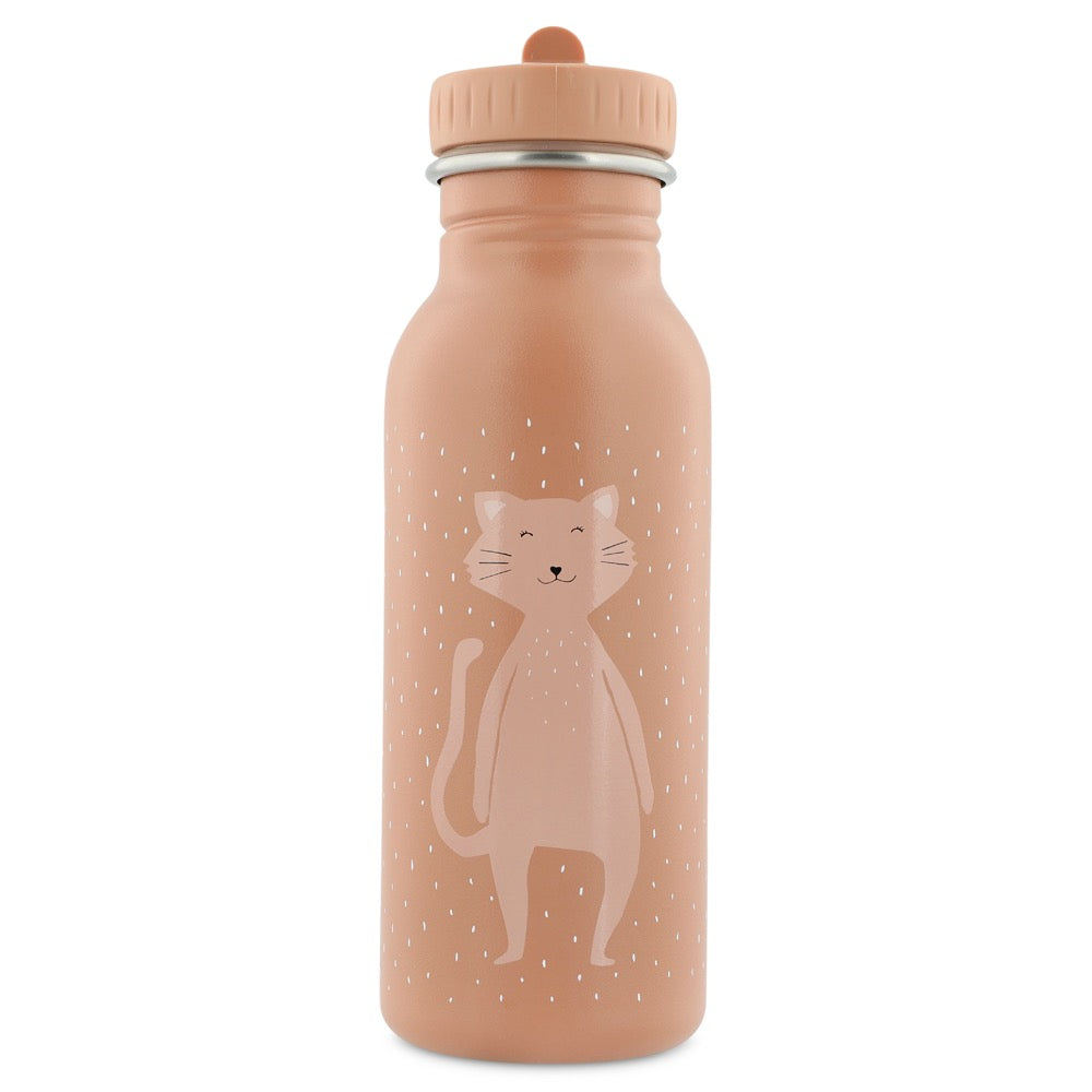 Trixie Baby - Edelstahl Flasche 500 ml | Katze - Panda Pals