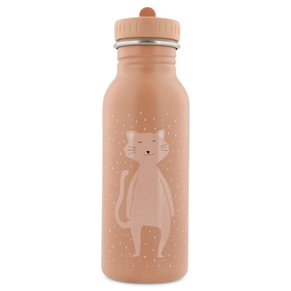 Trixie Baby - Edelstahl Flasche 500 ml | Katze - Panda Pals