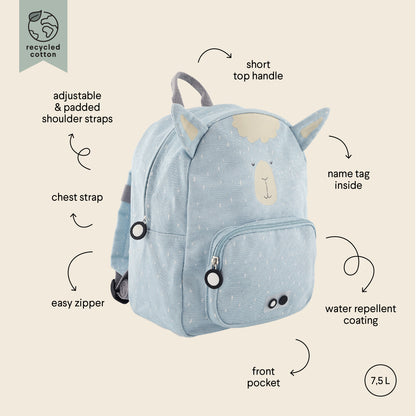 Trixie Baby - Kinderrucksack | Alpaka - Panda Pals