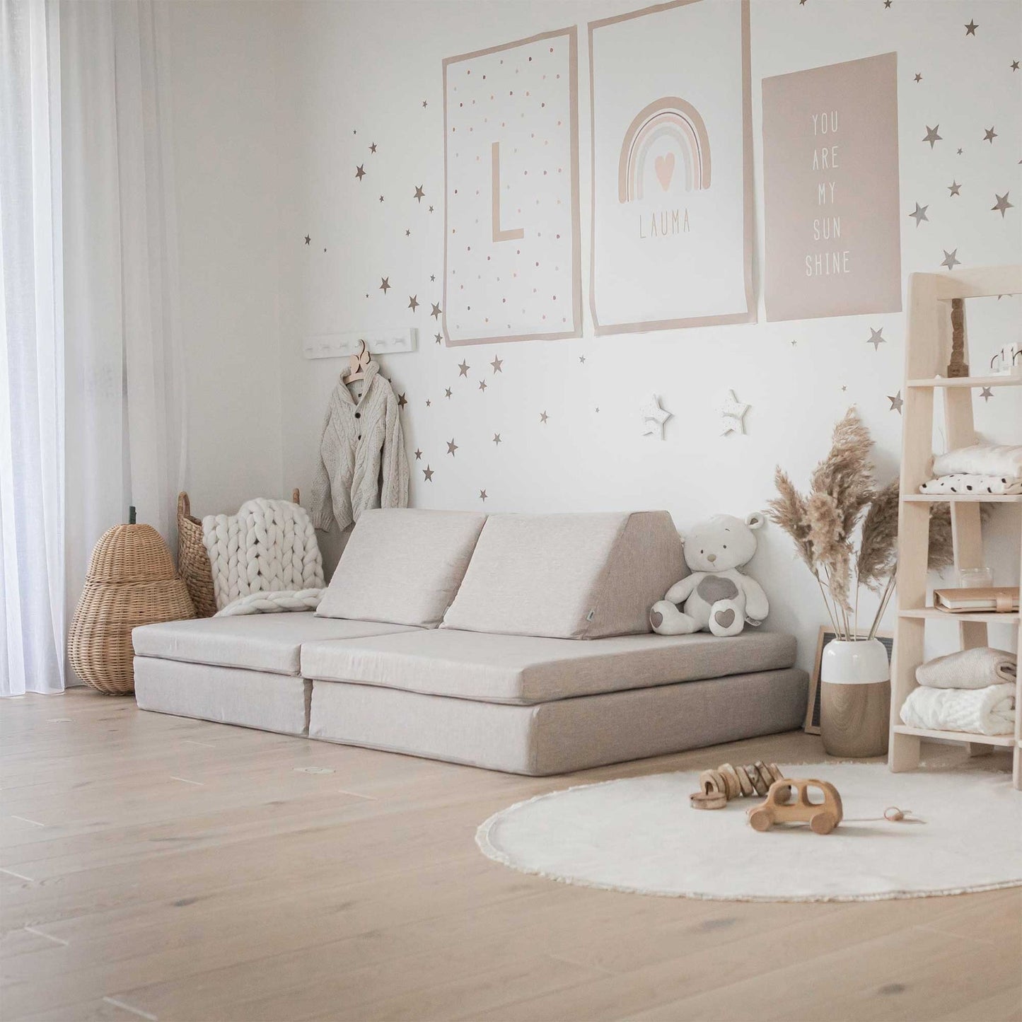 Monboxy - Aktivitäts Spielsofa | Beige