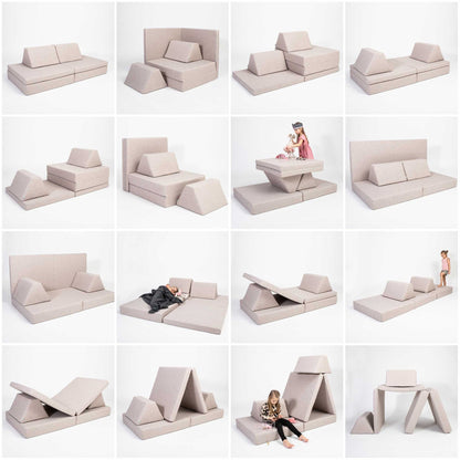 Monboxy - Aktivitäts Spielsofa | Beige