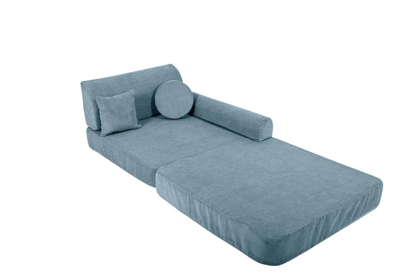 Modular Sofa for Kids - Slimcord Corduroy Turquise