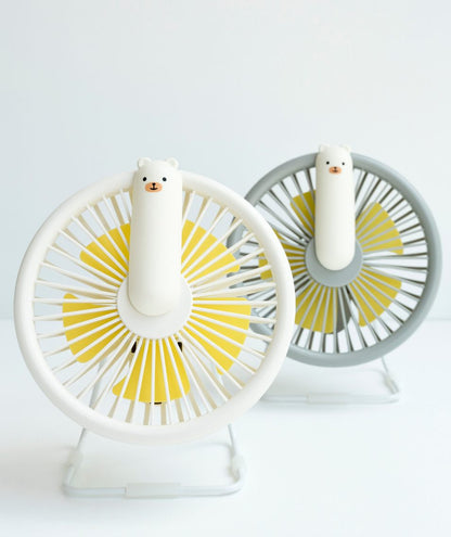 Rabbit & Friends - Lampe & Ventilator | Grau