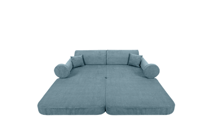 Modular Sofa for Kids - Slimcord Corduroy Turquise