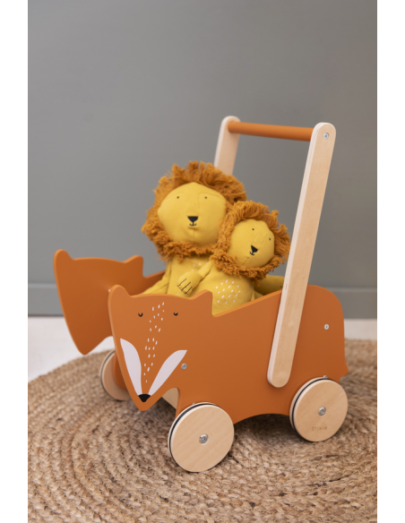 Trixie Baby - Holz Schiebewagen | Fuchs