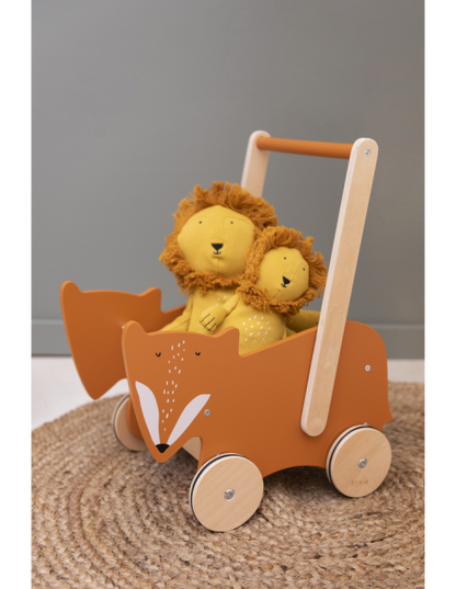 Trixie Baby - Holz Schiebewagen | Fuchs