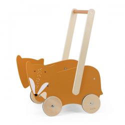 Trixie Baby - Holz Schiebewagen | Fuchs